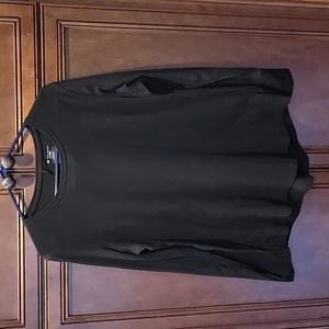 Tek Gear DryTek Black Long Sleeve Shirt Sz Large Athletic Shirt Great Deal Read